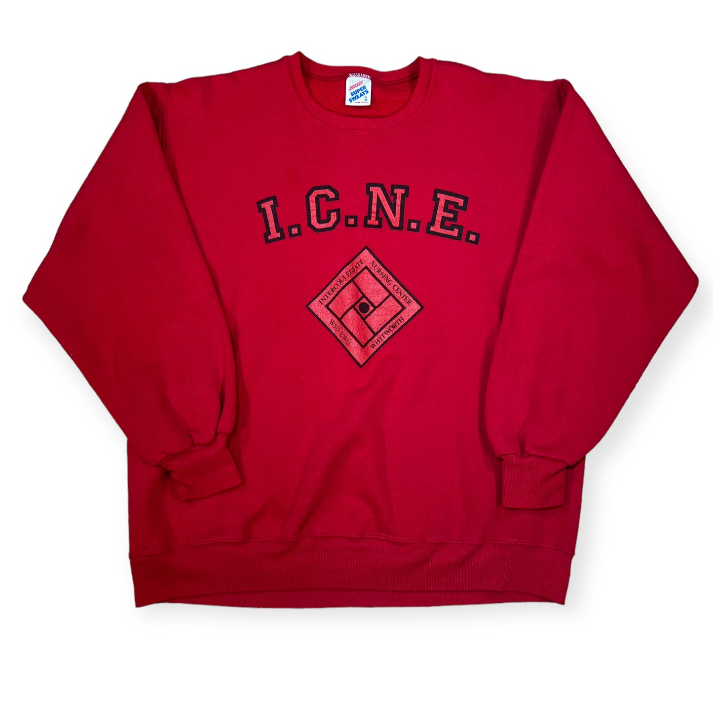 1990's WU-WSU-EWU Intercollegiate Nursing Center University crewneck sweatshirt (L)