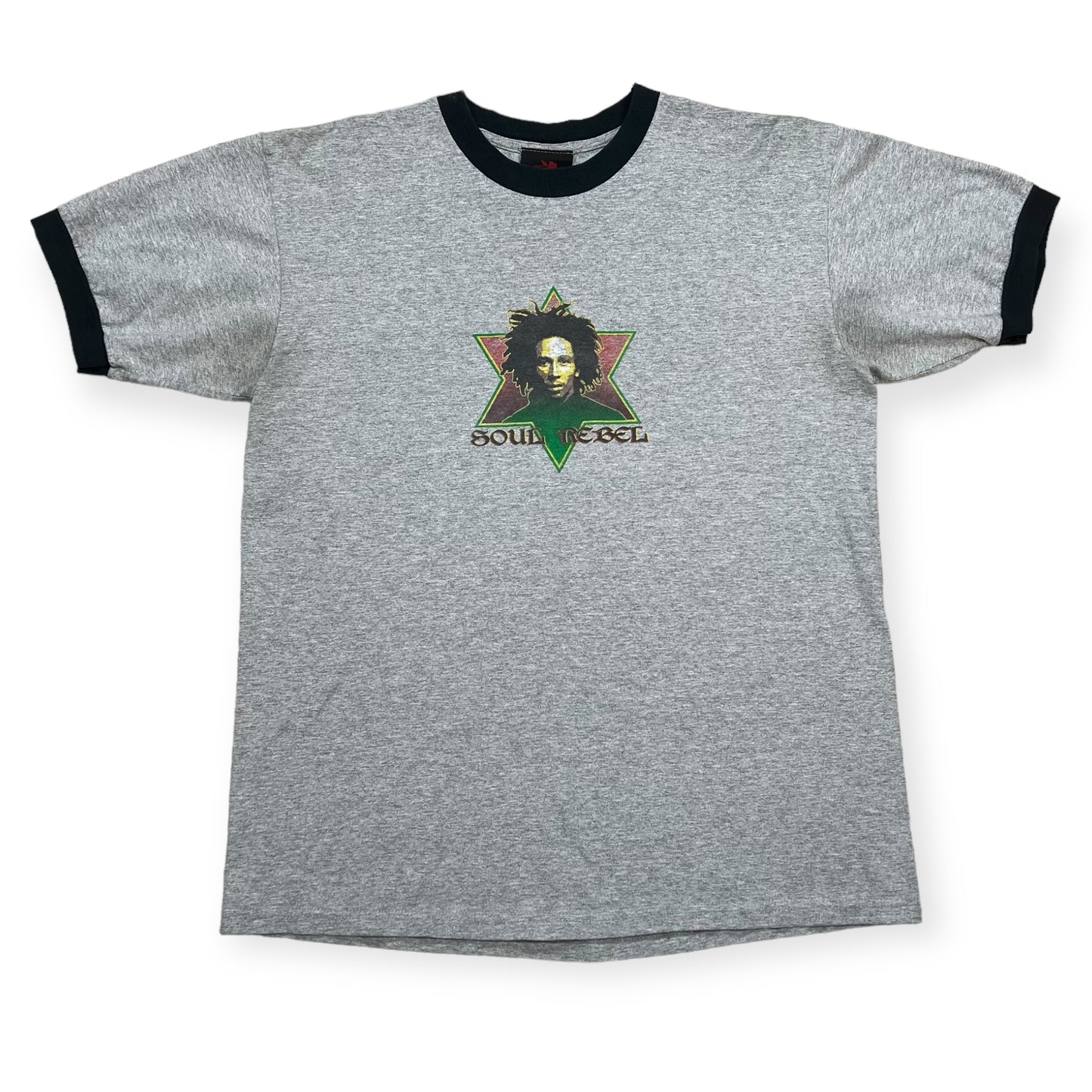 Bobo Marley Soul Rebel music ringer tee (L)