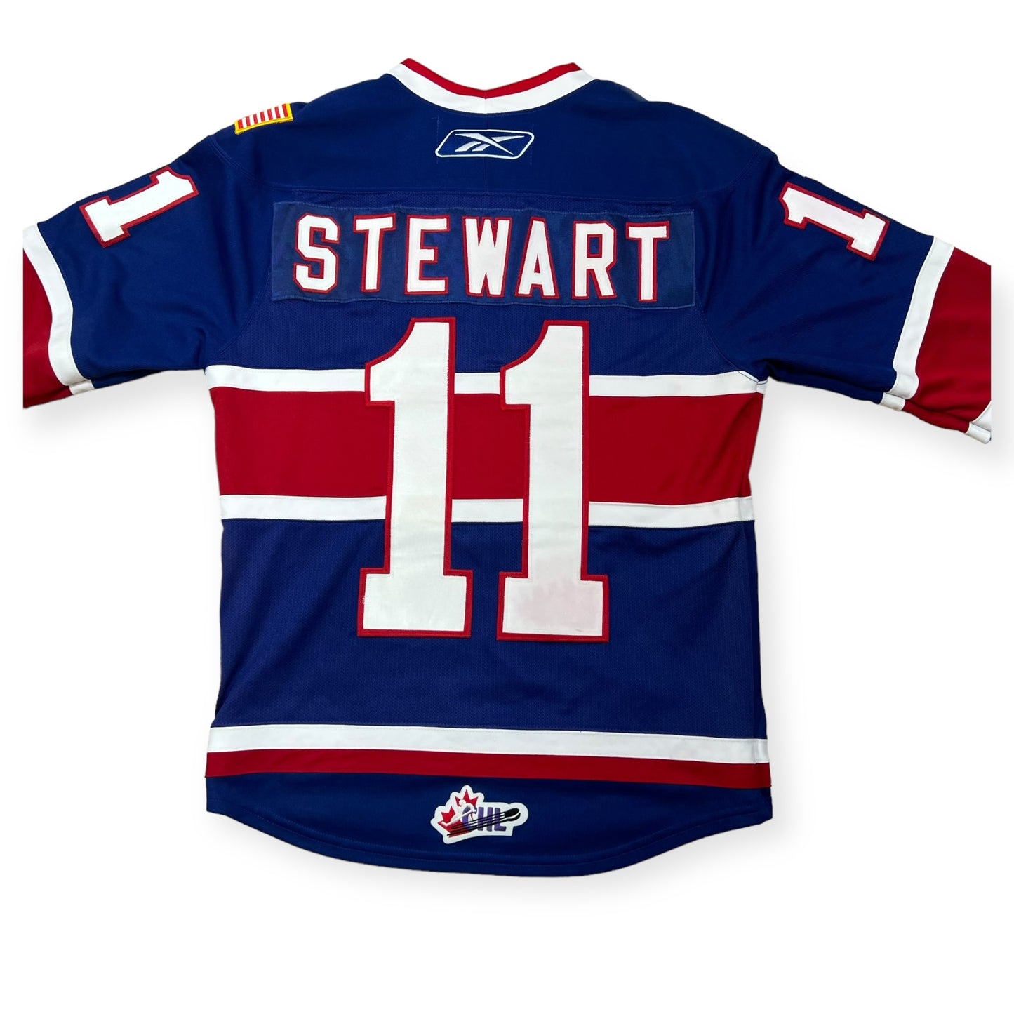 Spokane Chiefs Liam Stewart sports jersey (S)