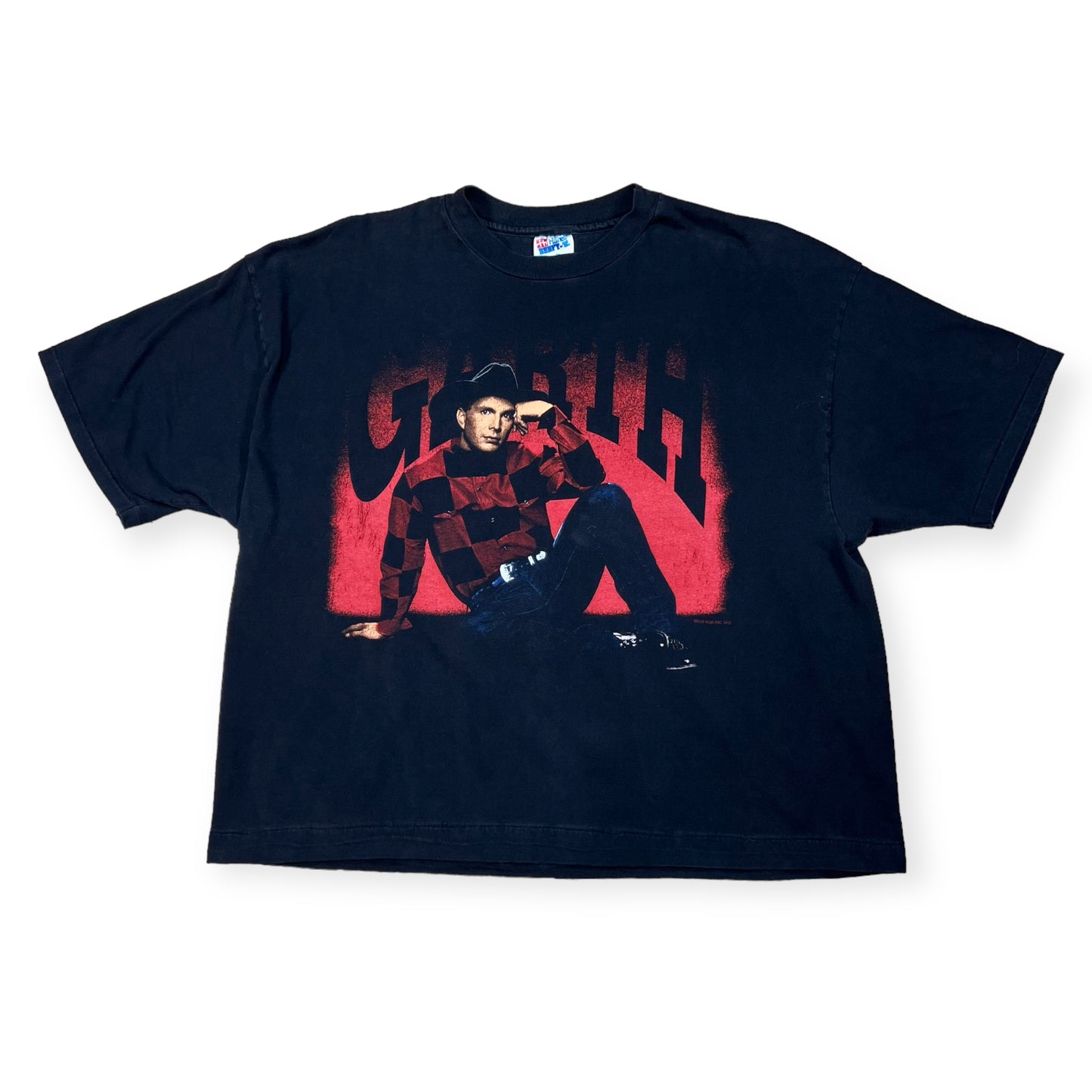 1993 Garth Brooks single stitch tour tee (XXL cropped)