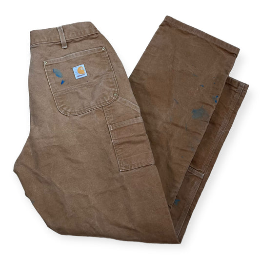 Carhartt Made in USA double knee tan cargo pants (33X33)