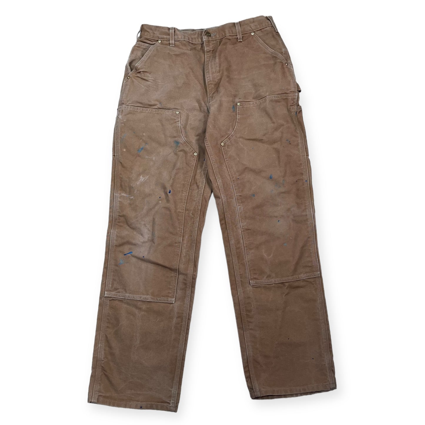 Carhartt Made in USA double knee tan cargo pants (33X33)