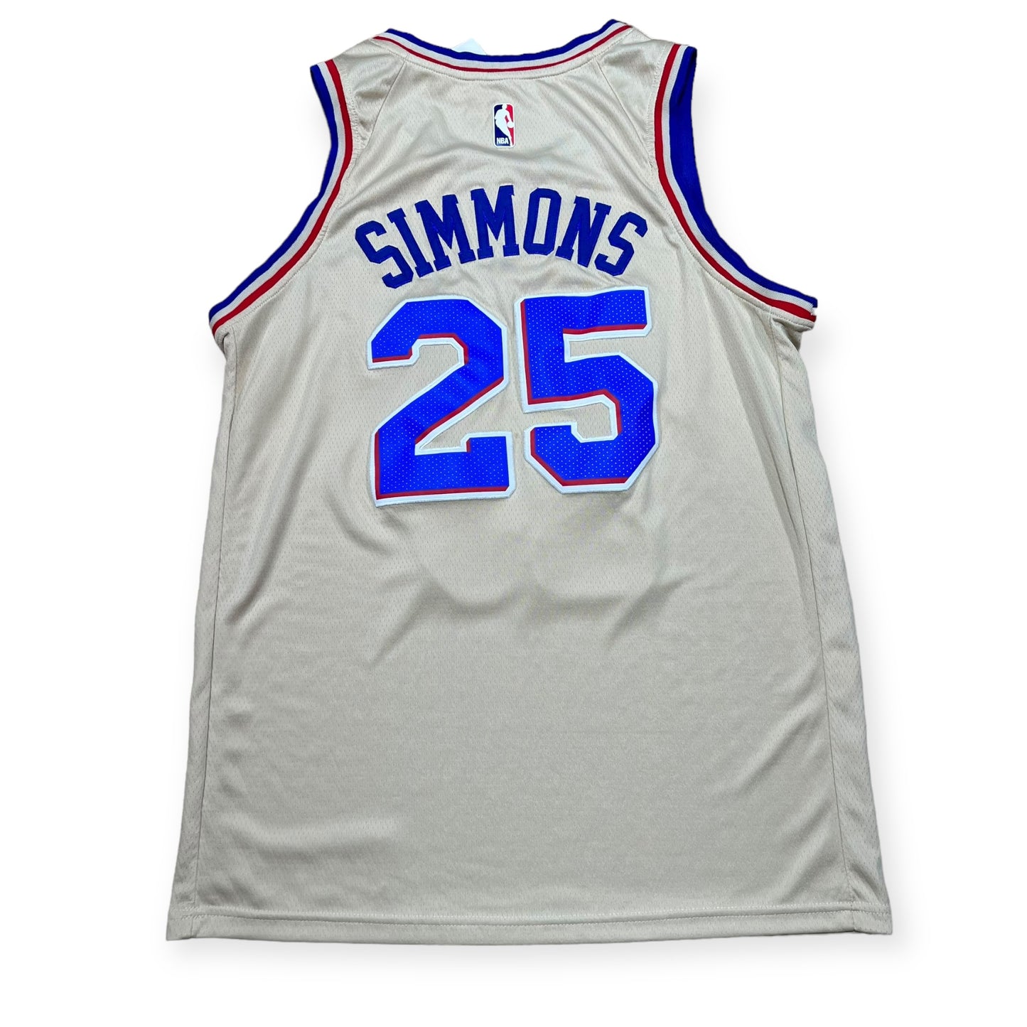 Philadelphia 76ers Ben Simmons sports jersey (L)