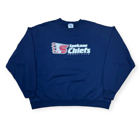 Spokane Chiefs sports crewneck sweatshirt (L)