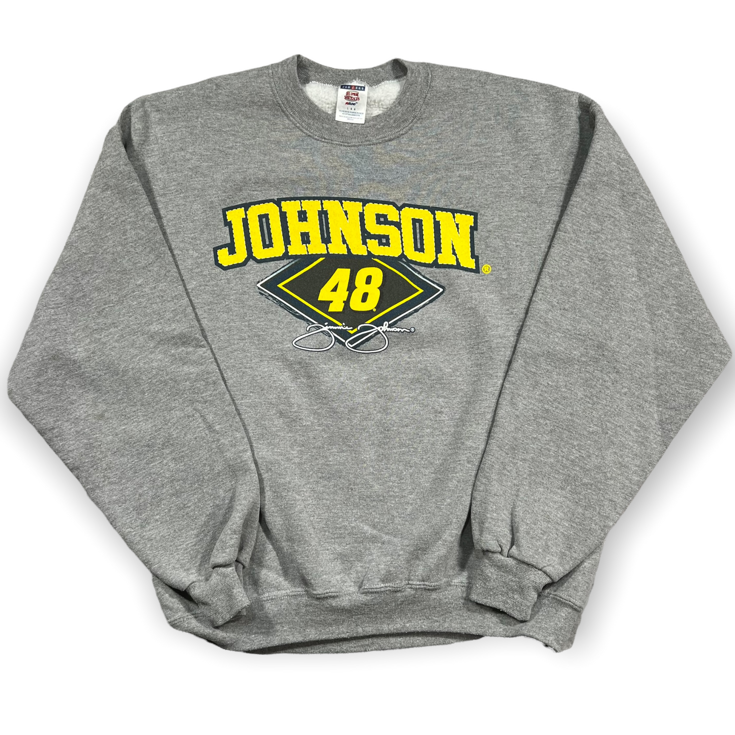 Johnson car racing crewneck sweatshirt (L)
