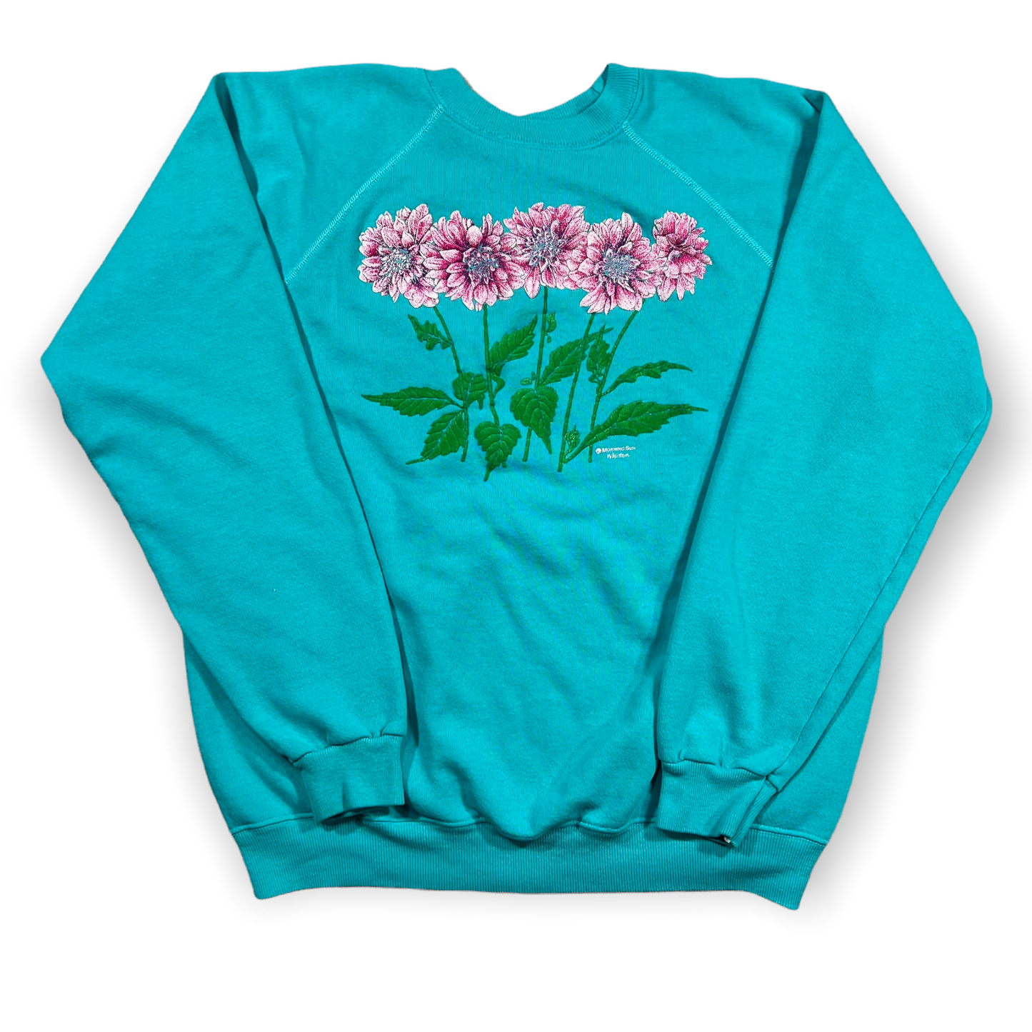 Flower crewneck sweatshirt (M)