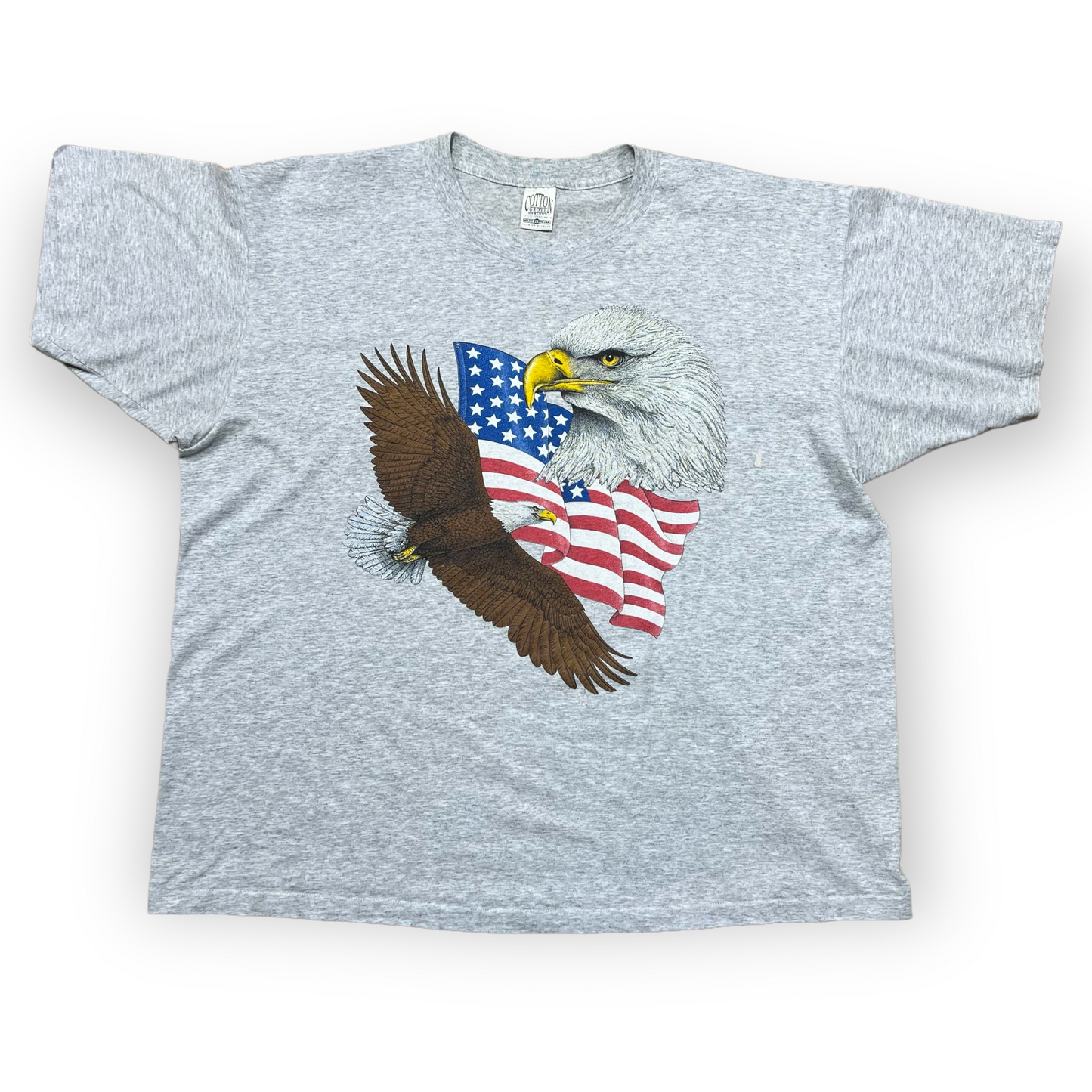 American Bald Eagle single stitch tee (XXL)
